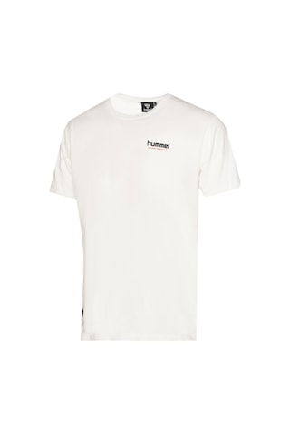 Hummel Member T-shırt S/s Erkek Kısa Kol T-shırt Beyaz Beyaz