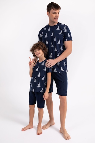 Arnetta Sailor Lacivert Erkek Bermuda Takım 001