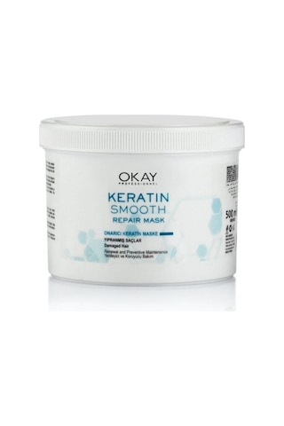 Okay Keratin Smooth Onarıcı Keratin Maske 500 ML