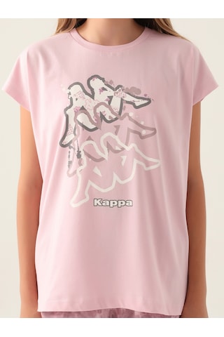 Kappa Kız Çocuk Tişört 5-15 Yaş Toz Pembe 182141x1524s1 Toz Pembe