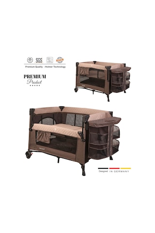 Holmer Coolstyle Anne Yanı/park Yatak Multi Pro Oyun Parkı/anne Yanı/beşik