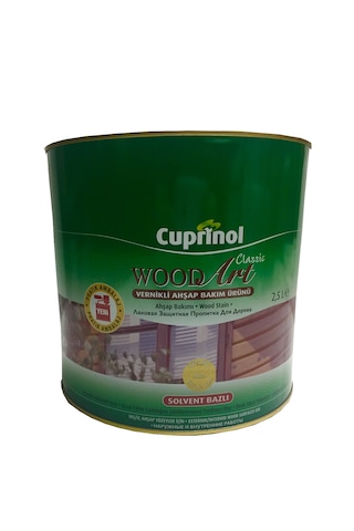 Marshall Cuprinol Vernikli Ahşap Bakım 2,5 Lt 3,5 Kg