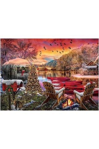 Art Puzzle 2000  Parça Karavan Kampı 5472
