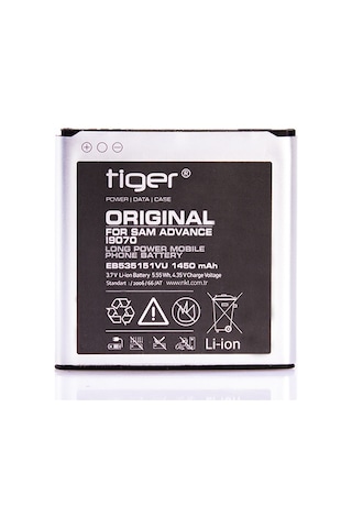 Tiger Samsung Uyumlu Galaxy S Advance I9070 Eb535151Vu Batarya 1450 Ma