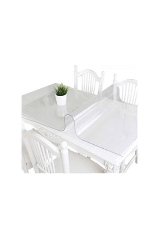 80x140 Şeffaf Pvc Masa Örtüsü 2,5 Mm Masa Koruyucu Saydam Renk Masa Sehpa İçin Kolay Temizlik 80x140 Şeffaf Pvc Masa Örtüsü 2,5 Mm Masa Koruyucu Saydam Renk Masa Sehpa İçin Kolay Temizlik