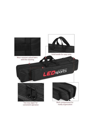 Novahub 70cm Taşınabilir Olta Çantası Olta Kamışı Taşıma Çantası Olta Takımı Alet Çantası Olta Takımı