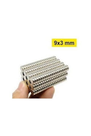 Neodyum Mıknatıs 9x3 Mm 10 Adet