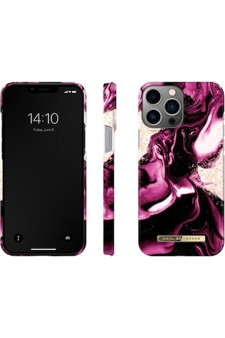 Fashion Case Apple Uyumlu iPhone 13 Pro Max Pembe