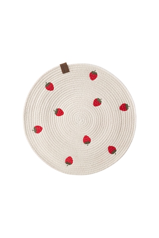 Mudo Home Fruıty Garden Yuvarlak Amerikan Servisi 35 Cm Çi Çok Renkli