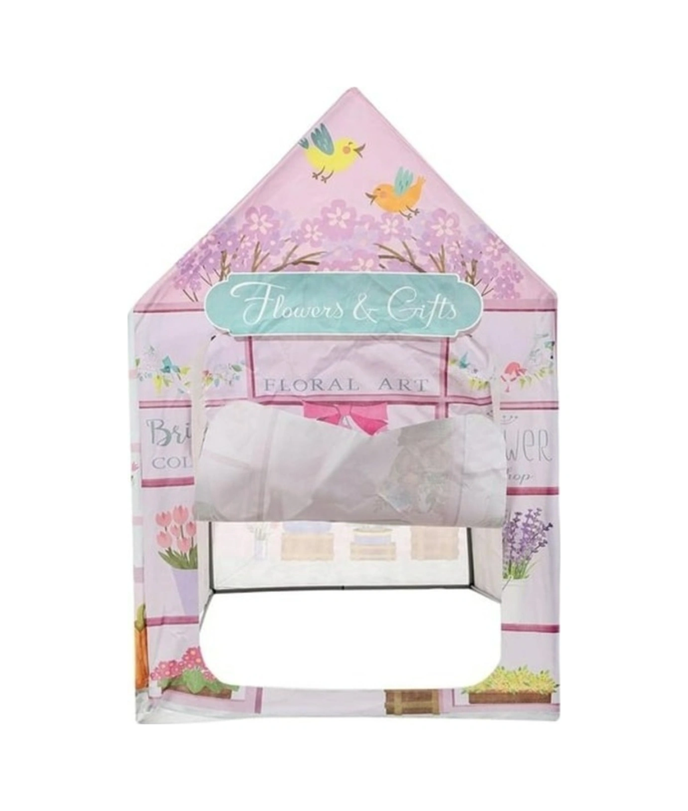 Toys Çocuk Çadır Çiçek Dükkanım Oyun Evi 294 Pembe