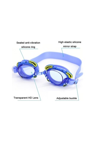 Artfulabode Yüzme Turuncu Su Sones Sevimli Ruıhe Pcs Önleyici Karikatür Gözlüğü Geçirmez Çocuk Buğu 2 Yq Çok Renkli