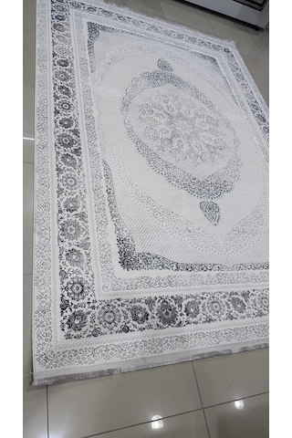 Safyün Halı Kadife Kf504 Gri 200 X 290 Renkli