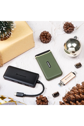 Transcend TS2TESD380C 2 TB External SSD ESD380C USB 3.2 Gen 2 Type C Taşınabilir Disk