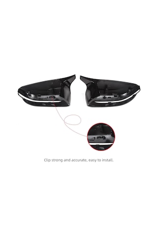 Autogp Bmw G30 Ayna Kapağı Piano Black M5 Model Tırnaklı 2017 / 2024 Agp-sm-g30-mr155