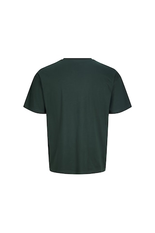 Jack & Jones Erkek Gögüs Baskili Relaxed Fit Bisiklet Yaka Tisört - Abbo - 12298470 Scarab
