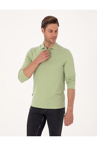 Pierre Cardin Erkek Çağla Sweatshirt 50314048-vr016 Çağla