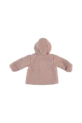 Dear Enika Monaroza Kız Bebek Peluş Pembe Bebek Mont 22-533 001