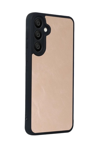 Samsung Galaxy A57 5g Aras Deri Kapak - Pudra
