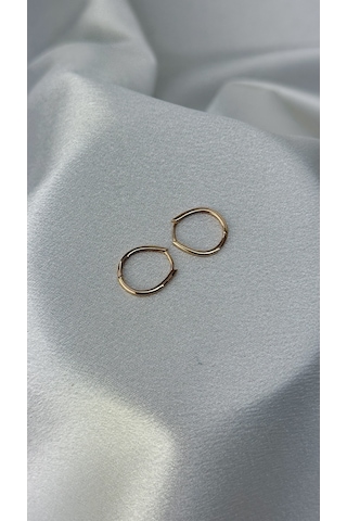Rose Renk Altın Küpe Pembe Altın 08481591