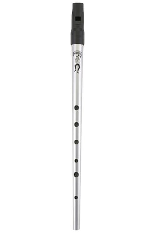 Clarke Sweetone Gümüş Gri, Kılıflı İrlanda Flütü -tinwhistle D