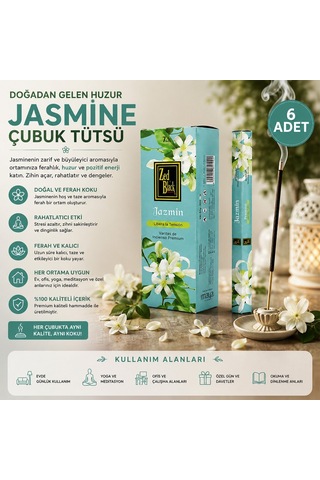Layansaa Jasmine Çubuk Tütsü 6x50- 6'li Paket