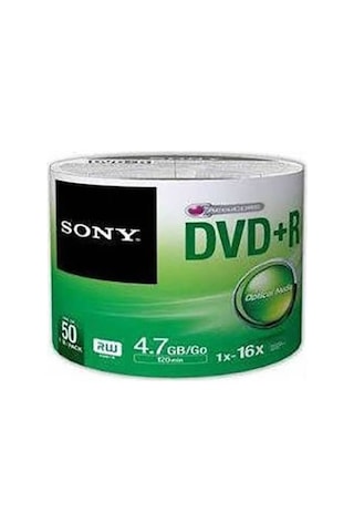 Sony Dvd+R 4.7 Gb/Go Rw 50Dpr47Sb Sony Dvd+R 4.7 Gb/Go Rw 50Dpr47Sb