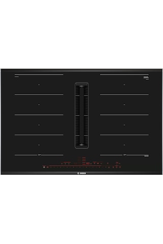 Bosch PXX875D67E Davlumbaz Entegreli İndüksiyonlu Ocak Siyah