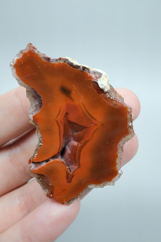 Red Fox Agat, Alev Alev Yanık Turuncu Kızıl Siyah Deniz Akik