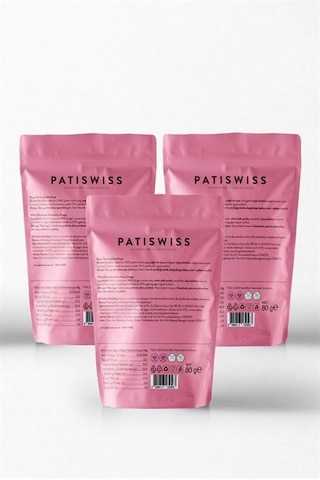 Patiswiss Beyaz Çikolata Kaplı Çilek Draje 3 x 80 G