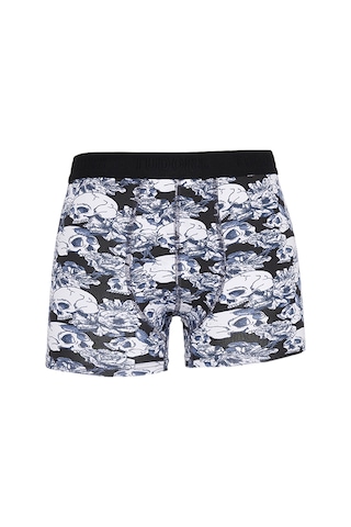 Tudors Erkek 10'lu Likralı Pamuklu Esnek Kumaş Premium Seri Boxer-50516 Çok Renkli
