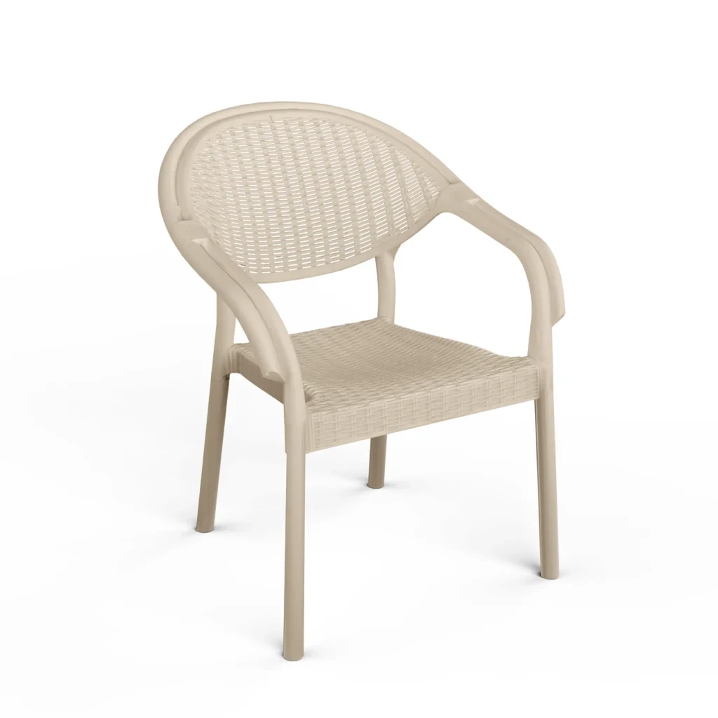 Verona 90x150 Masa Takımı Camsız Cappucino