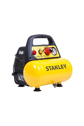 Stanley DN 200/8/6 1.5 Hp 8 Bar 6 LT Yağsız Hava Kompresörü