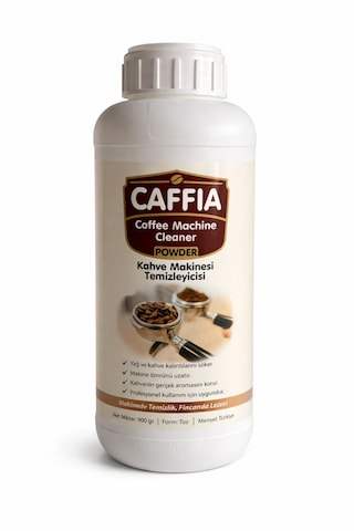 Caffia Kahve Makinesi Temizleme Tozu 900 G Polvere Beyaz