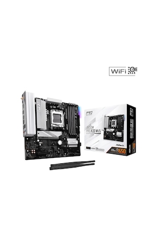 Asrock B650m Pro X3d Wifi Amd B650 Soket Am5 Ddr5 8000 Oc Mhz Aaaa11asr0038