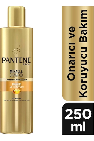 Pantene Miracle Onarıcı ve Koruyucu Bakım Keratin Koruyuculu Şampuan 250 ML