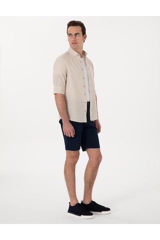 Pierre Cardin Erkek Lacivert Şort / Bermuda 50305289-vr033 Lacivert