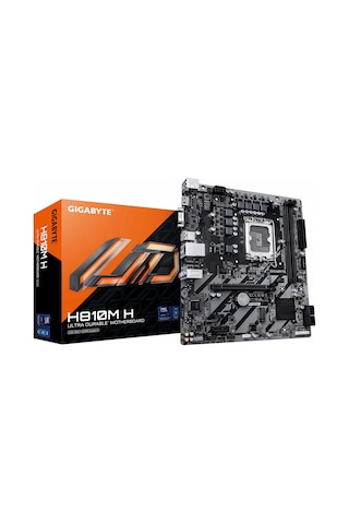 Gigabyte H810m H Ddr5 6400mhz Oc M.2 Vga/hdmı Pcıe 4.0 1851p Matx Anakart