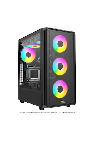 Powerboost Pb-p3602bb 850w 80+ Bronze Usb 3.0 Atx Mesh Argb Fan Siyah Kasa