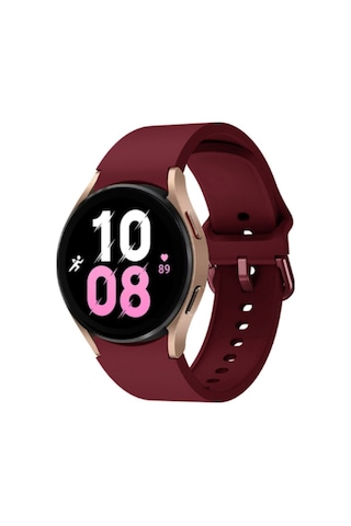 Samsung Galaxy Watch 4 / 5 Pro 40 42 44 46mm Uyumlu Pim Tasarımlı Tam Uyumlu Silikon Kordon