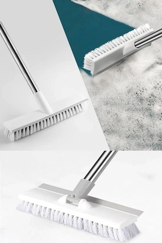 Sihirli Çekçekli Fayans Fırçası Çekpaslı Fırça Banyo Fırçası Balkon Fırçası V Şekilli Derz Arası