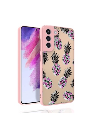 Zore Galaxy S21 Fe Uyumlu Desenli Kamera Korumalı Parlak Msra Nora Kılıf-no1 NO1