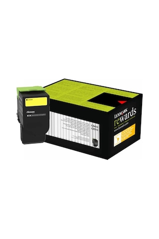 Lexmark 80c8hy0 Toner - Cx410, Cx510 Yellow 3k