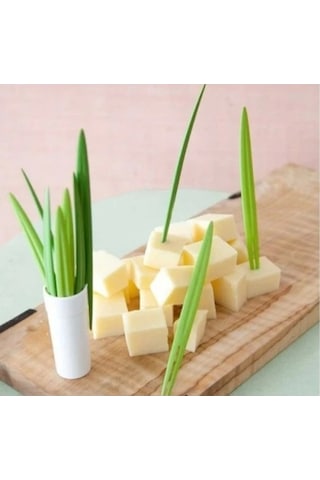 Yaprak Şeklinde Kokteyl Çubukları Renkli