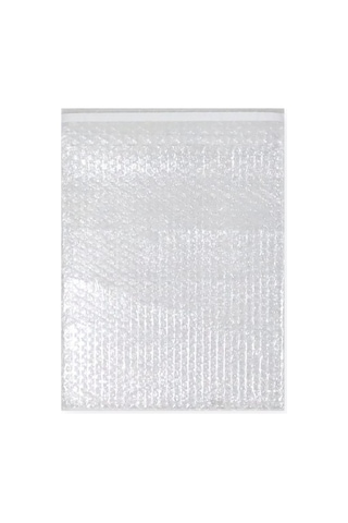 Bantlı Balonlu Torba, 30x35+5 Cm, 100 Adet Açık Indigo