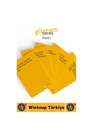 Oyun Eğlenceli Kız Erkek Grup Arkadaş Ortamı Komik Görev Ceza Kart Oyunu Gülersen İçersin-klasik 1