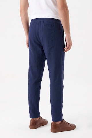 Mösyö Erkek Baggy Kalıp Müslin Kumaş Pantolon Bgl-st05592 Lacivert