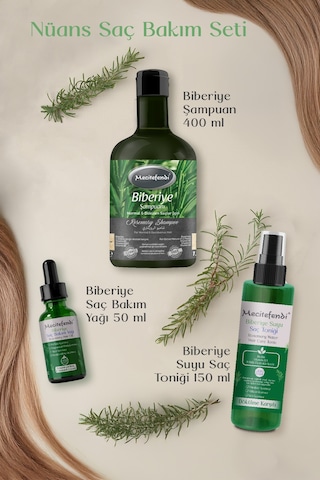 Mecitefendi Nüans Biberiye Saç Bakım Seti