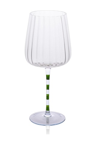 The Mia Şarap Kadehi Mor Yeşil 600 Ml Çok Renkli