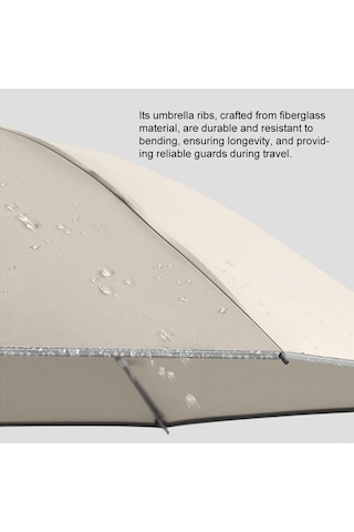 Novahub Tam Otomatik Katlanır 10 Kanatlı Şemsiye, Çift Kullanımlı, Rüzgar Geçirmez, Hafif Ve Taşınabilir