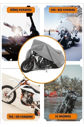 Carguard Honda Forza 250 Fitilli Motosiklet Brandası Çadır Örtü - Miflonlu